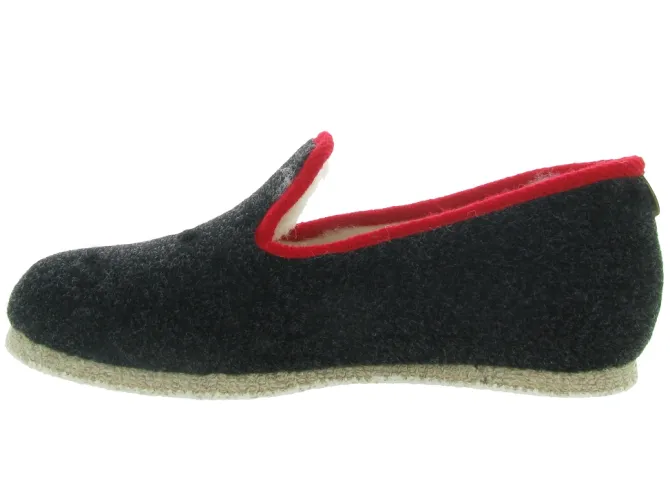 chaussons et pantoufles - - femme - Synthétique - Noir - Chausse mouton