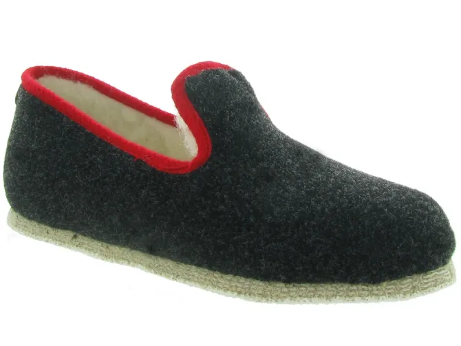 chaussons et pantoufles - - femme - Synthétique - Noir - Chausse mouton