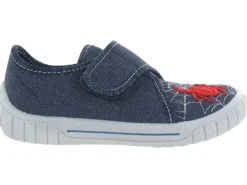 chaussons et pantoufles - - junior garcon - Toile - Bleu Marine - Superfit