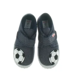 chaussons et pantoufles - - junior garcon - Toile - Anthracite - Superfit