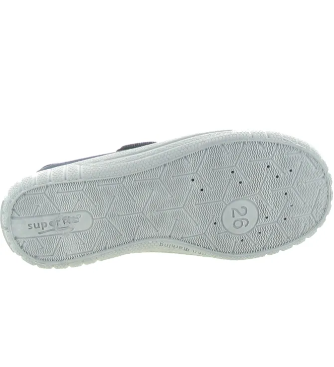 chaussons et pantoufles - - junior garcon - Toile - Anthracite - Superfit