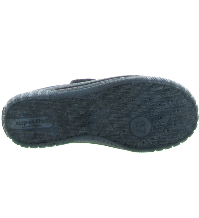 chaussons et pantoufles - - junior garcon - Toile - Bleu - Superfit