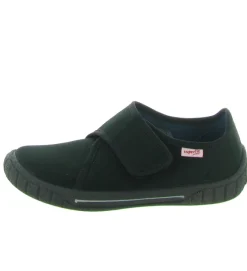 chaussons et pantoufles - - junior garcon - Toile - Noir - Superfit