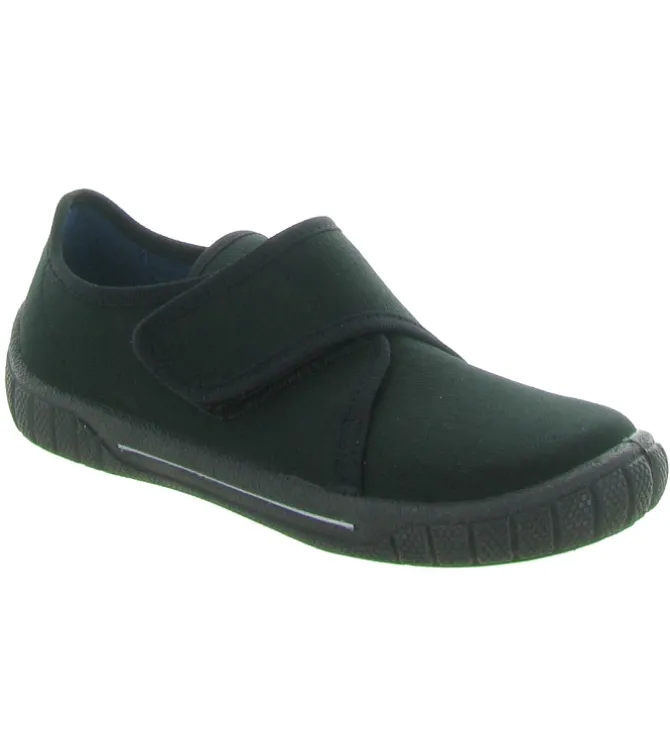 chaussons et pantoufles - - junior garcon - Toile - Noir - Superfit