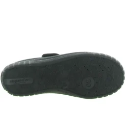 chaussons et pantoufles - - junior garcon - Toile - Noir - Superfit