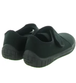 chaussons et pantoufles - - junior garcon - Toile - Noir - Superfit