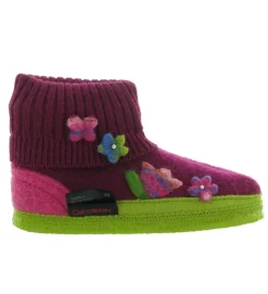 chaussons et pantoufles - - junior garcon - - Violet - Giesswein
