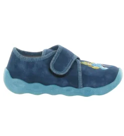 chaussons et pantoufles - - junior fille - Toile - Bleu - Superfit
