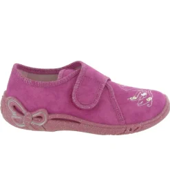 chaussons et pantoufles - - junior fille - Toile - Rose - Superfit