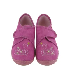 chaussons et pantoufles - - junior fille - Toile - Rose - Superfit