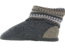 chaussons et pantoufles - Montant - femme - Feutrine - Gris - Giesswein