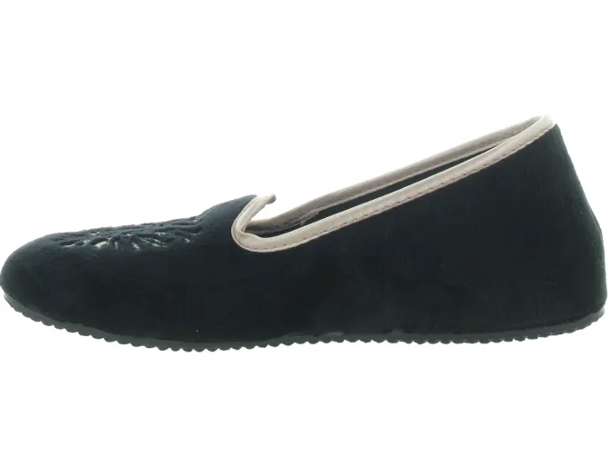 chaussons et pantoufles - Montant - femme - Synthétique - Noir - Maison armando