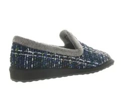 chaussons et pantoufles - Montant - femme - Synthétique - Bleu Marine - Nordikas