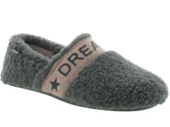 chaussons et pantoufles - Montant - femme - Synthétique - Anthracite - Macarena