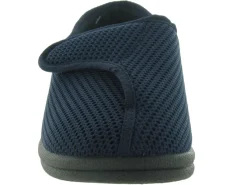 chaussons et pantoufles - Montant - homme - Toile - Bleu - Fargeot