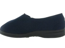 chaussons et pantoufles - Montant - homme - Toile - Bleu - Fargeot