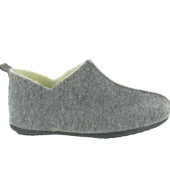 chaussons et pantoufles - Montant - femme - Feutrine - Gris - Maison armando