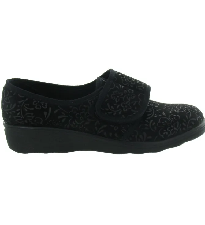 chaussons et pantoufles - Mules Sabots - femme - Toile - Noir - Westland