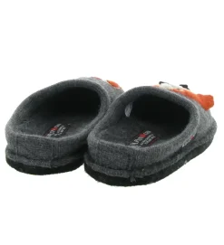 chaussons et pantoufles - Mules Sabots - femme - Feutrine - Anthracite - Haflinger