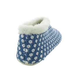 chaussons et pantoufles - Mules Sabots - femme - Synthétique - Bleu - Maison armando