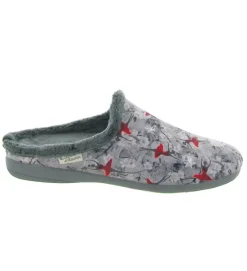 chaussons et pantoufles - Mules Sabots - femme - Synthétique - Gris - La maison de l espadrille