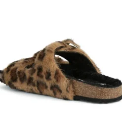 chaussons et pantoufles - Mules Sabots - femme - Synthétique - Léopard - Geox