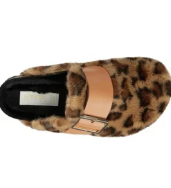 chaussons et pantoufles - Mules Sabots - femme - Synthétique - Léopard - Geox
