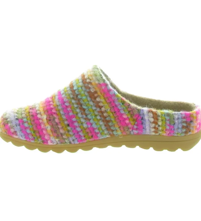 chaussons et pantoufles - Mules Sabots - femme - Toile - Multicolor - Westland
