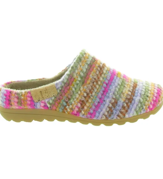 chaussons et pantoufles - Mules Sabots - femme - Toile - Multicolor - Westland