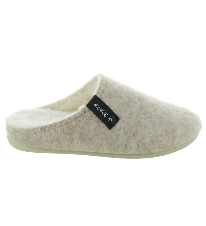 chaussons et pantoufles - Mules Sabots - femme - Synthétique - Beige - La maison de l espadrille