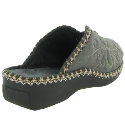 chaussons et pantoufles - Mules Sabots - femme - Toile - Kaki - La maison de l espadrille
