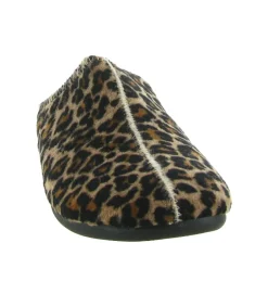 chaussons et pantoufles - Mules Sabots - femme - Synthétique - Léopard - La maison de l espadrille