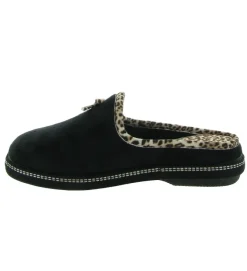 chaussons et pantoufles - Mules Sabots - femme - Synthétique - Noir - La maison de l espadrille