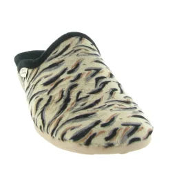 chaussons et pantoufles - Mules Sabots - femme - Synthétique - Noir - La maison de l espadrille