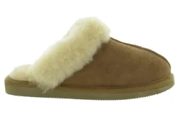 chaussons et pantoufles - Mules Sabots - femme - Nubuck - Chestnut - Shepherd of sweden ab