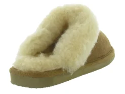 chaussons et pantoufles - Mules Sabots - femme - Nubuck - Chestnut - Shepherd of sweden ab