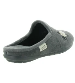 chaussons et pantoufles - Mules Sabots - femme - Synthétique - Gris - La maison de l espadrille