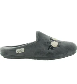 chaussons et pantoufles - Mules Sabots - femme - Synthétique - Gris - La maison de l espadrille