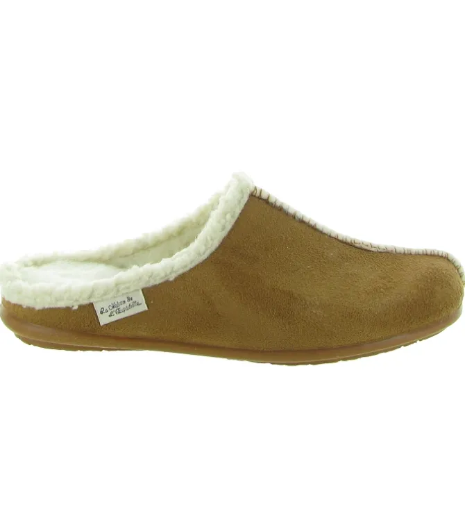 chaussons et pantoufles - Mules Sabots - femme - Synthétique - Marron - La maison de l espadrille