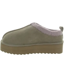 chaussons et pantoufles - Mules Sabots - femme - Nubuck - Taupe - Colors of california