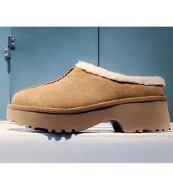 chaussons et pantoufles - Mules Sabots - femme - Nubuck - Chestnut - Ugg australia