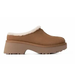 chaussons et pantoufles - Mules Sabots - femme - Nubuck - Chestnut - Ugg australia