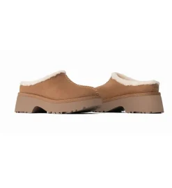 chaussons et pantoufles - Mules Sabots - femme - Nubuck - Chestnut - Ugg australia