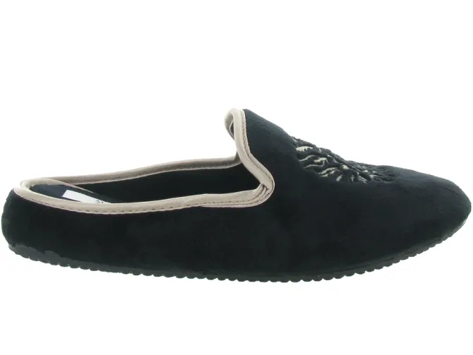 chaussons et pantoufles - Mules Sabots - femme - Synthétique - Noir - Maison armando