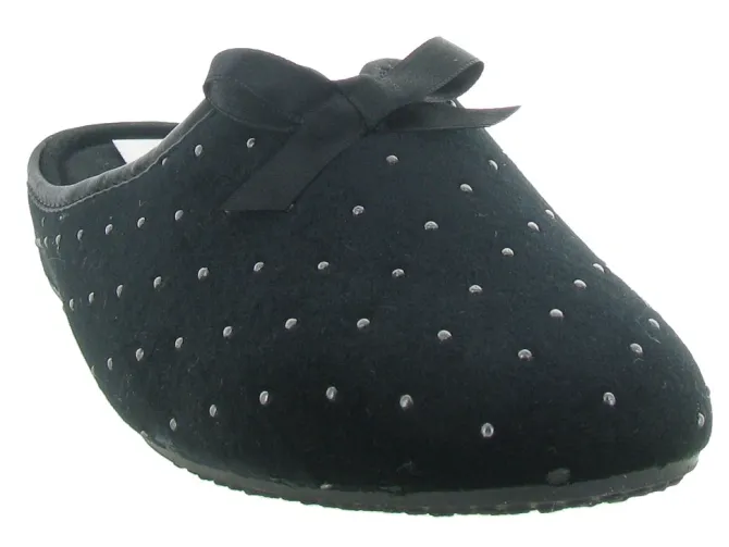 chaussons et pantoufles - Mules Sabots - femme - Synthétique - Noir - Maison armando