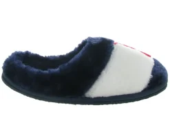 chaussons et pantoufles - Mules Sabots - femme - Nubuck - Bleu - Tommy hilfiger