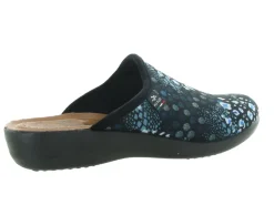 chaussons et pantoufles - Mules Sabots - femme - Synthétique - Bleu - Fly flot