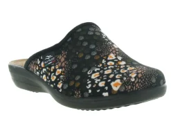 chaussons et pantoufles - Mules Sabots - femme - Synthétique - Anthracite - Fly flot
