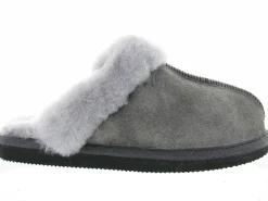 chaussons et pantoufles - Mules Sabots - femme - Nubuck - Anthracite - Shepherd of sweden ab