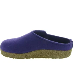 chaussons et pantoufles - Mules Sabots - femme - Feutrine - Violet - Haflinger